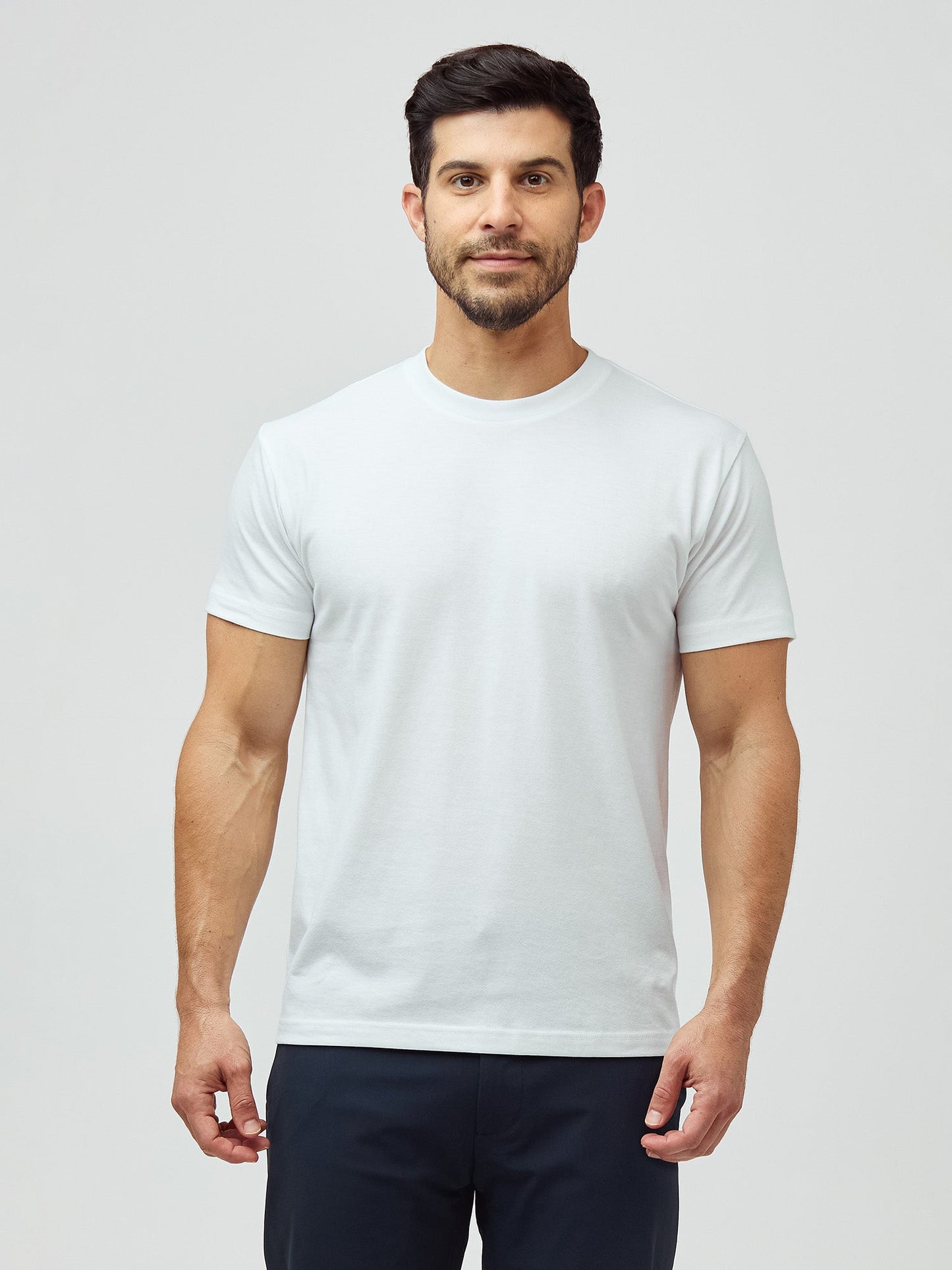White Crew Neck